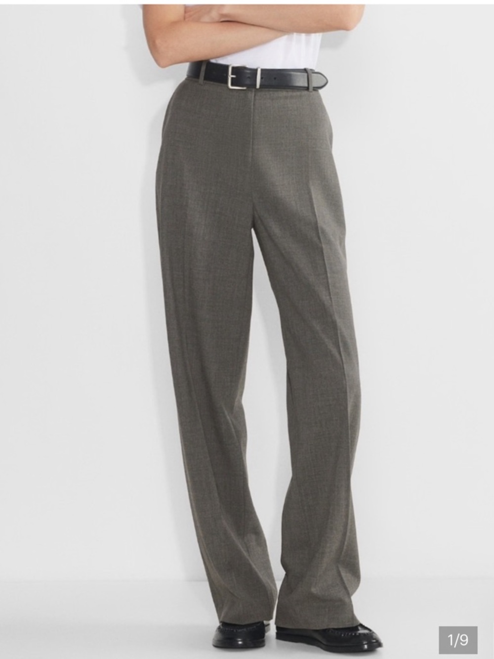 Aritzia Gray Agency Pant